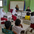 Komunitas Rumah Sunting Memulai Program Pendampingan Literasi Seni Budaya di SM Bukit Rimbang Bukit Baling