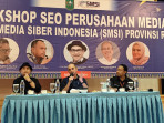 Workshop SEO Perusahaan Media, Kadiskominfotik Riau: Kemajuan Teknologi Informasi Mau Tidak Mau Harus Diikuti