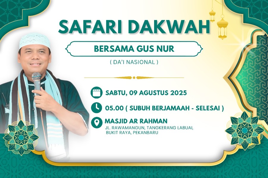 Gus Nur Safari Dakwah di Riau Usai Terima Amnesti Presiden