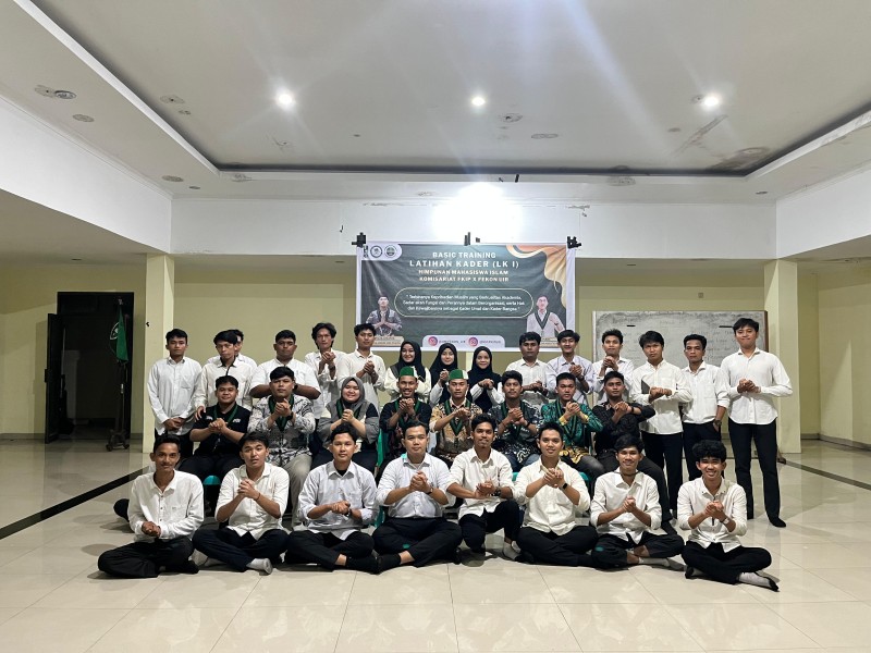 Nyalakan Api Perjuangan: HMI Komisariat FKIP dan FEKON UIR Sukses Gelar Basic Training LK 1