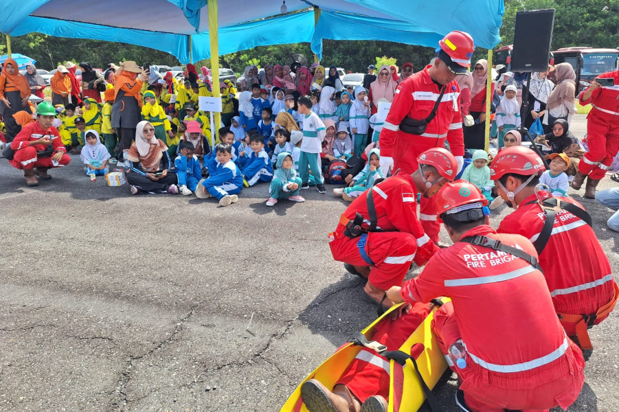 PHR Edukasi Bahaya Api ke Anak Taman Kanak-Kanak