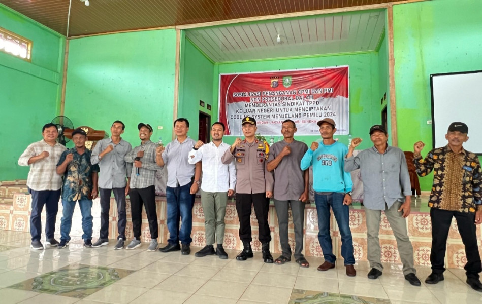 Dit Intelkam Polda Riau Ciptakan Cooling System Bersama Masyarakat Pesisir