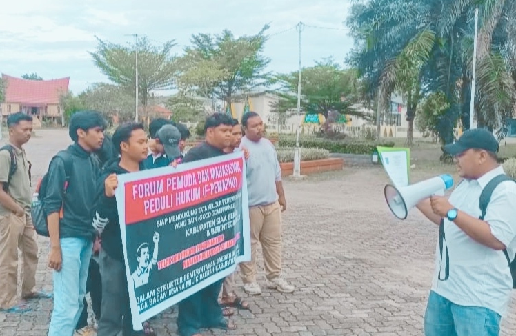 Aksi Damai Seruan Moral oleh F-PEMAPHU Riau, Dukung Bupati Afni Wujudkan Siak Good Governance