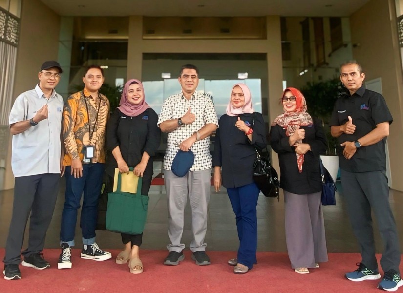 Anjangsana ke RAPP, SMSI Riau Perkokoh Hubungan Kemitraan dengan Dunia Industri