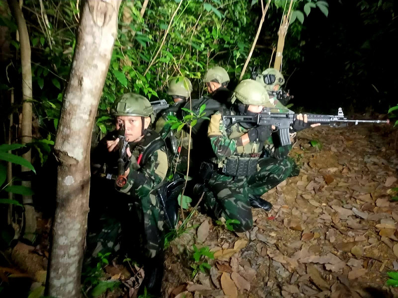 Satkopaska Koarmada I latihan Peperangan Laut Khusus di Tanjung Pinang