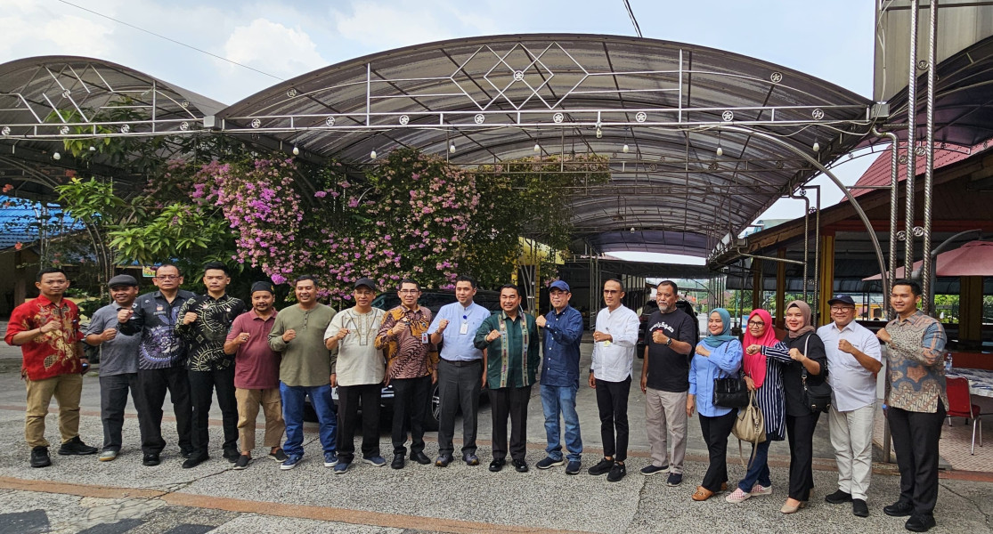 Perkuat Hubungan Kerjasama, Kakanim Kelas 1 Pekanbaru Silaturahmi dengan Jajaran Pengurus PWI Riau