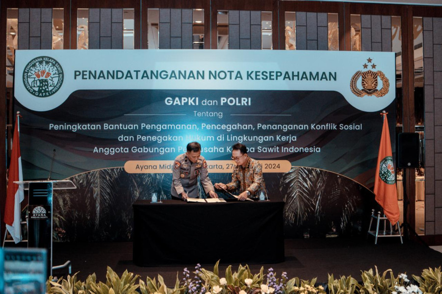 GAPKI dan Polri Berkomitmen Jaga Keamanan dan Kepastian Hukum Industri Kelapa Sawit Indonesia