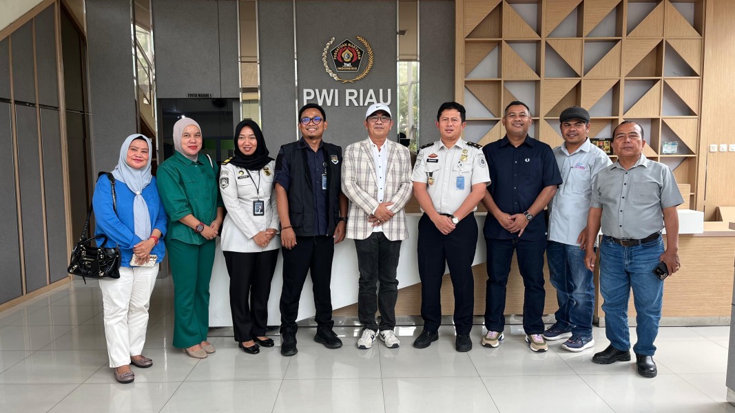 Komitmen Tingkatkan Keterbukaan Informasi Publik, Kanim Pekanbaru Gandeng PWI Riau