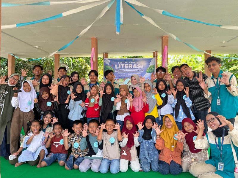 Lembaga Tepak Sirih dan KKN Tematik Literasi Gelar Festival Kampung Literasi 2025