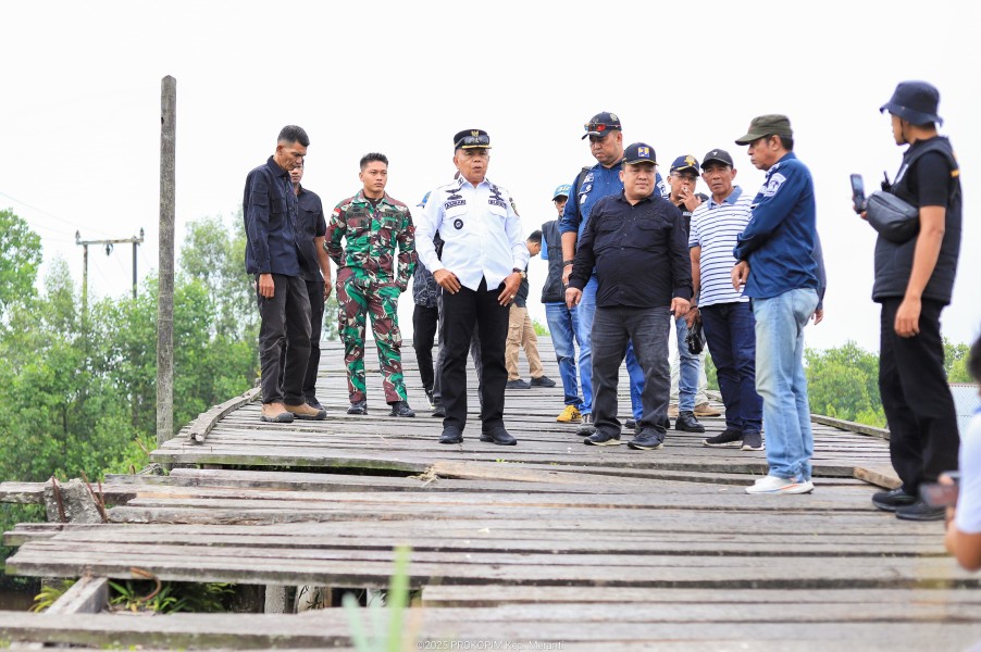 Gerak Cepat, Bupati Asmar Segera Perbaiki Pelabuhan dan Jembatan Penghubung Desa