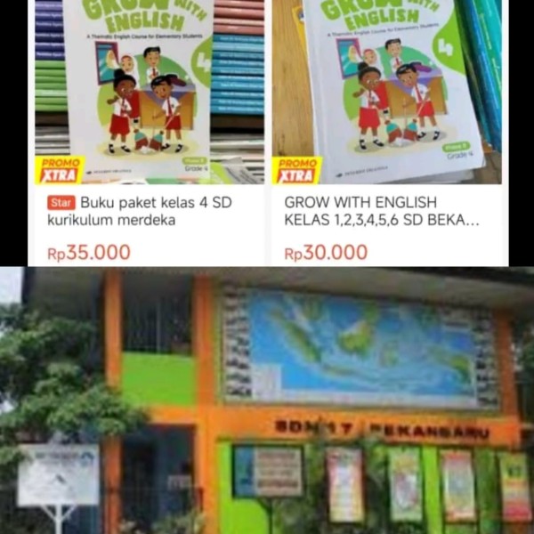 Orang Tua Murid SDN 017 Pekanbaru Keluhkan Buku Wajib Seharga Rp139 Ribu, 4 Kali Lipat dari Pasaran