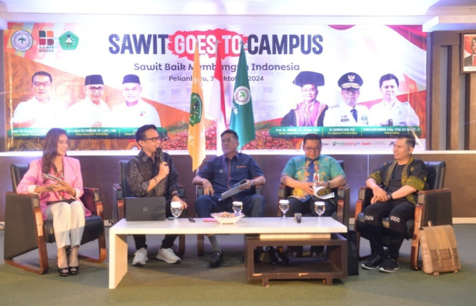 Unilak Bersama Apkasindo Gelar Sawit Goes to Campus