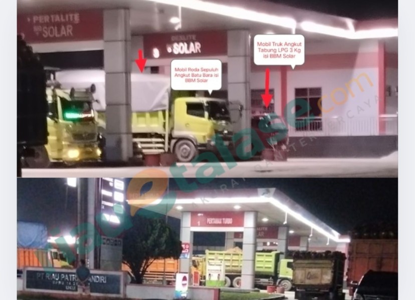 Warga Minta Pertamina dan Polisi Tindak SPBU 14.283.691 Ukui, Diduga Kerap Layani Mobil Langsir Solar dan Langgar UU Migas