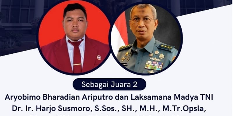 Mahasiswa dan Dosen Unhan RI Juara Nasional Karya Tulis Ilmiah Diplofest 2024 Kemlu RI