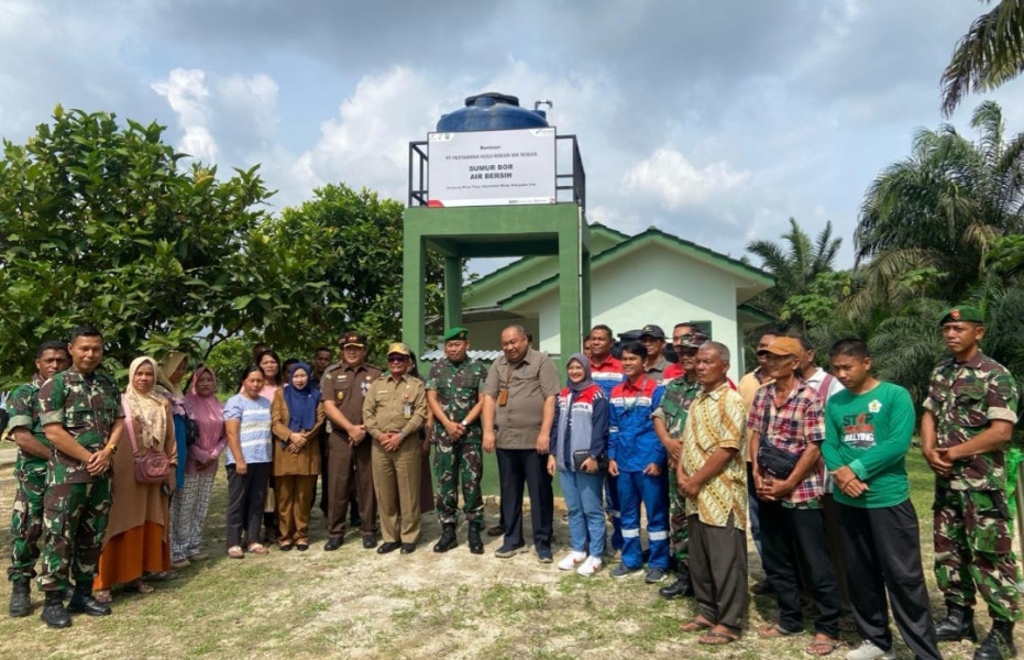 Atasi Ketersediaan Air Bersih di WK Rokan, PHR Buat Sumur Bor di Muara Fajar Timur
